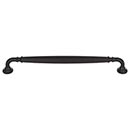 Top Knobs [TK1055BLK] Die Cast Zinc Cabinet Pull Handle - Barrow Series - Oversized - Flat Black Finish - 8 13/16" C/C - 9 5/8" L