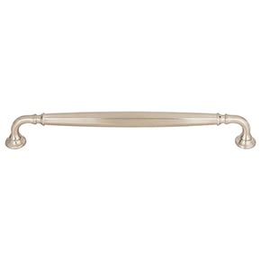 Top Knobs [TK1055BSN] Die Cast Zinc Cabinet Pull Handle - Barrow Series - Oversized - Brushed Satin Nickel Finish - 8 13/16" C/C - 9 5/8" L