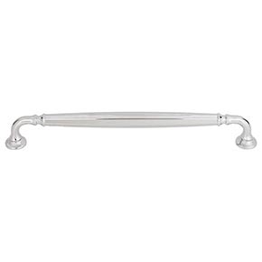 Top Knobs [TK1055PC] Die Cast Zinc Cabinet Pull Handle - Barrow Series - Oversized - Polished Chrome Finish - 8 13/16" C/C - 9 5/8" L