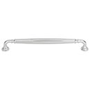 Top Knobs [TK1055PC] Die Cast Zinc Cabinet Pull Handle - Barrow Series - Oversized - Polished Chrome Finish - 8 13/16" C/C - 9 5/8" L