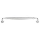 Top Knobs [TK1055PC] Die Cast Zinc Cabinet Pull Handle - Barrow Series - Oversized - Polished Chrome Finish - 8 13/16&quot; C/C - 9 5/8&quot; L