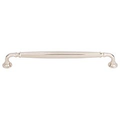 Top Knobs [TK1055PN] Die Cast Zinc Cabinet Pull Handle - Barrow Series - Oversized - Polished Nickel Finish - 8 13/16" C/C - 9 5/8" L