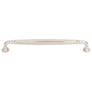 Top Knobs [TK1055PN] Die Cast Zinc Cabinet Pull Handle - Barrow Series - Oversized - Polished Nickel Finish - 8 13/16&quot; C/C - 9 5/8&quot; L