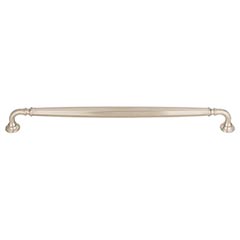 Top Knobs [TK1056BSN] Die Cast Zinc Cabinet Pull Handle - Barrow Series - Oversized - Brushed Satin Nickel Finish - 12&quot; C/C - 12 13/16&quot; L