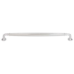 Top Knobs [TK1056PC] Die Cast Zinc Cabinet Pull Handle - Barrow Series - Oversized - Polished Chrome Finish - 12" C/C - 12 13/16" L