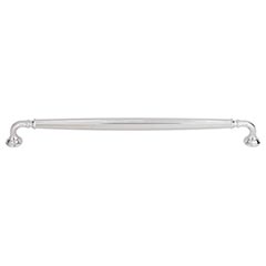 Top Knobs [TK1056PC] Die Cast Zinc Cabinet Pull Handle - Barrow Series - Oversized - Polished Chrome Finish - 12" C/C - 12 13/16" L