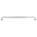 Top Knobs [TK1056PC] Die Cast Zinc Cabinet Pull Handle - Barrow Series - Oversized - Polished Chrome Finish - 12" C/C - 12 13/16" L