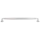 Top Knobs [TK1056PC] Die Cast Zinc Cabinet Pull Handle - Barrow Series - Oversized - Polished Chrome Finish - 12&quot; C/C - 12 13/16&quot; L