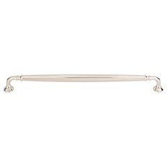 Top Knobs [TK1056PN] Die Cast Zinc Cabinet Pull Handle - Barrow Series - Oversized - Polished Nickel Finish - 12&quot; C/C - 12 13/16&quot; L