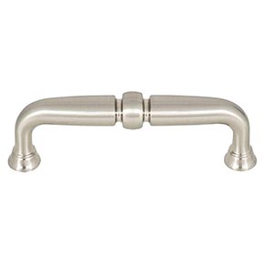 Top Knobs [TK1021BSN] Die Cast Zinc Cabinet Pull Handle - Henderson Series - Standard Size - Brushed Satin Nickel Finish - 3 3/4" C/C - 4 11/32" L