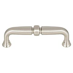 Top Knobs [TK1021BSN] Die Cast Zinc Cabinet Pull Handle - Henderson Series - Standard Size - Brushed Satin Nickel Finish - 3 3/4&quot; C/C - 4 11/32&quot; L