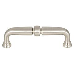 Top Knobs [TK1021BSN] Die Cast Zinc Cabinet Pull Handle - Henderson Series - Standard Size - Brushed Satin Nickel Finish - 3 3/4" C/C - 4 11/32" L