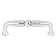 Top Knobs [TK1021PC] Die Cast Zinc Cabinet Pull Handle - Henderson Series - Standard Size - Polished Chrome Finish - 3 3/4" C/C - 4 11/32" L