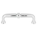 Top Knobs [TK1021PC] Die Cast Zinc Cabinet Pull Handle - Henderson Series - Standard Size - Polished Chrome Finish - 3 3/4" C/C - 4 11/32" L