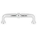 Top Knobs [TK1021PC] Die Cast Zinc Cabinet Pull Handle - Henderson Series - Standard Size - Polished Chrome Finish - 3 3/4&quot; C/C - 4 11/32&quot; L