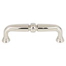 Top Knobs [TK1021PN] Die Cast Zinc Cabinet Pull Handle - Henderson Series - Standard Size - Polished Nickel Finish - 3 3/4&quot; C/C - 4 11/32&quot; L