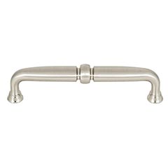 Top Knobs [TK1022BSN] Die Cast Zinc Cabinet Pull Handle - Henderson Series - Oversized - Brushed Satin Nickel Finish - 5 1/16&quot; C/C - 5 5/8&quot; L