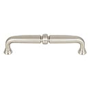 Top Knobs [TK1022BSN] Die Cast Zinc Cabinet Pull Handle - Henderson Series - Oversized - Brushed Satin Nickel Finish - 5 1/16&quot; C/C - 5 5/8&quot; L