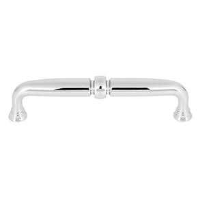 Top Knobs [TK1022PC] Die Cast Zinc Cabinet Pull Handle - Henderson Series - Oversized - Polished Chrome Finish - 5 1/16" C/C - 5 5/8" L