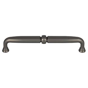 Top Knobs [TK1023AG] Die Cast Zinc Cabinet Pull Handle - Henderson Series - Oversized - Ash Gray Finish - 6 5/16" C/C - 6 7/8" L