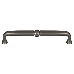 Top Knobs [TK1023AG] Die Cast Zinc Cabinet Pull Handle - Henderson Series - Oversized - Ash Gray Finish - 6 5/16" C/C - 6 7/8" L