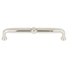Top Knobs [TK1023PN] Die Cast Zinc Cabinet Pull Handle - Henderson Series - Oversized - Polished Nickel Finish - 6 5/16&quot; C/C - 6 7/8&quot; L