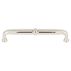 Top Knobs [TK1023PN] Die Cast Zinc Cabinet Pull Handle - Henderson Series - Oversized - Polished Nickel Finish - 6 5/16" C/C - 6 7/8" L