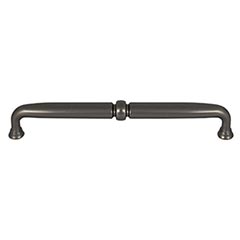 Top Knobs [TK1024AG] Die Cast Zinc Cabinet Pull Handle - Henderson Series - Oversized - Ash Gray Finish - 7 9/16" C/C - 8 1/8" L
