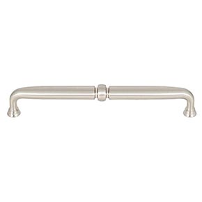 Top Knobs [TK1024BSN] Die Cast Zinc Cabinet Pull Handle - Henderson Series - Oversized - Brushed Satin Nickel Finish - 7 9/16" C/C - 8 1/8" L