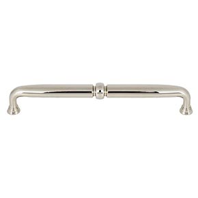 Top Knobs [TK1024PN] Die Cast Zinc Cabinet Pull Handle - Henderson Series - Oversized - Polished Nickel Finish - 7 9/16" C/C - 8 1/8" L