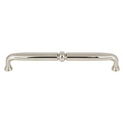 Top Knobs [TK1024PN] Die Cast Zinc Cabinet Pull Handle - Henderson Series - Oversized - Polished Nickel Finish - 7 9/16" C/C - 8 1/8" L