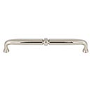 Top Knobs [TK1024PN] Die Cast Zinc Cabinet Pull Handle - Henderson Series - Oversized - Polished Nickel Finish - 7 9/16&quot; C/C - 8 1/8&quot; L