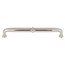 Top Knobs [TK1024PN] Die Cast Zinc Cabinet Pull Handle - Henderson Series - Oversized - Polished Nickel Finish - 7 9/16&quot; C/C - 8 1/8&quot; L