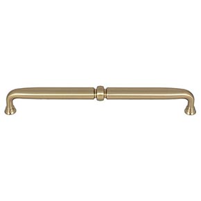 Top Knobs [TK1025HB] Die Cast Zinc Cabinet Pull Handle - Henderson Series - Oversized - Honey Bronze Finish - 8 13/16" C/C - 9 3/8" L