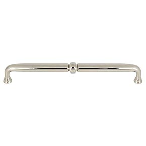 Top Knobs [TK1025PN] Die Cast Zinc Cabinet Pull Handle - Henderson Series - Oversized - Polished Nickel Finish - 8 13/16" C/C - 9 3/8" L
