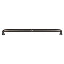 Top Knobs [TK1026AG] Die Cast Zinc Cabinet Pull Handle - Henderson Series - Oversized - Ash Gray Finish - 12" C/C - 12 5/8" L