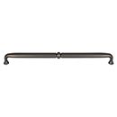 Top Knobs [TK1026AG] Die Cast Zinc Cabinet Pull Handle - Henderson Series - Oversized - Ash Gray Finish - 12&quot; C/C - 12 5/8&quot; L