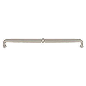 Top Knobs [TK1026BSN] Die Cast Zinc Cabinet Pull Handle - Henderson Series - Oversized - Brushed Satin Nickel Finish - 12" C/C - 12 5/8" L