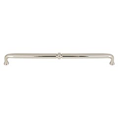 Top Knobs [TK1026PN] Die Cast Zinc Cabinet Pull Handle - Henderson Series - Oversized - Polished Nickel Finish - 12" C/C - 12 5/8" L