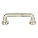 Top Knobs [TK1001BSN] Die Cast Zinc Cabinet Pull Handle - Kent Series - Standard Size - Brushed Satin Nickel Finish - 3" C/C - 3 3/4" L