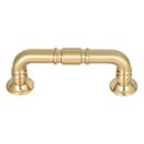 Top Knobs [TK1001HB] Die Cast Zinc Cabinet Pull Handle - Kent Series - Standard Size - Honey Bronze Finish - 3&quot; C/C - 3 3/4&quot; L