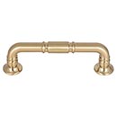 Top Knobs [TK1002HB] Die Cast Zinc Cabinet Pull Handle - Kent Series - Standard Size - Honey Bronze Finish - 3 3/4" C/C - 4 9/16" L