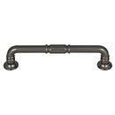 Top Knobs [TK1003AG] Die Cast Zinc Cabinet Pull Handle - Kent Series - Oversized - Ash Gray Finish - 5 1/16" C/C - 5 7/8" L