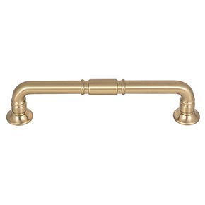 Top Knobs [TK1003HB] Die Cast Zinc Cabinet Pull Handle - Kent Series - Oversized - Honey Bronze Finish - 5 1/16" C/C - 5 7/8" L