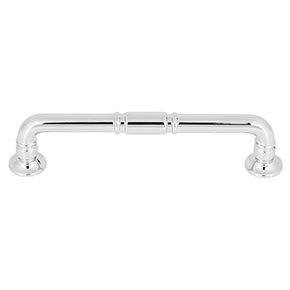 Top Knobs [TK1003PC] Die Cast Zinc Cabinet Pull Handle - Kent Series - Oversized - Polished Chrome Finish - 5 1/16" C/C - 5 7/8" L