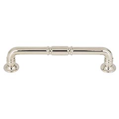 Top Knobs [TK1003PN] Die Cast Zinc Cabinet Pull Handle - Kent Series - Oversized - Polished Nickel Finish - 5 1/16" C/C - 5 7/8" L