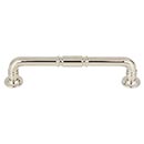 Top Knobs [TK1003PN] Die Cast Zinc Cabinet Pull Handle - Kent Series - Oversized - Polished Nickel Finish - 5 1/16&quot; C/C - 5 7/8&quot; L