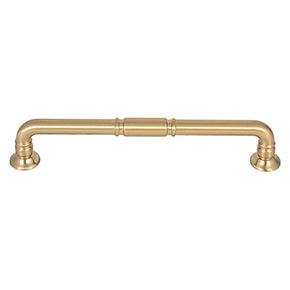 Top Knobs [TK1004HB] Die Cast Zinc Cabinet Pull Handle - Kent Series - Oversized - Honey Bronze Finish - 6 5/16" C/C - 7 1/8" L