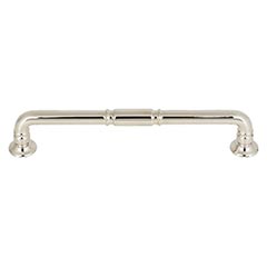 Top Knobs [TK1004PN] Die Cast Zinc Cabinet Pull Handle - Kent Series - Oversized - Polished NIckel Finish - 6 5/16" C/C - 7 1/8" L