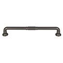 Top Knobs [TK1005AG] Die Cast Zinc Cabinet Pull Handle - Kent Series - Oversized - Ash Gray Finish - 7 9/16" C/C - 8 3/8" L